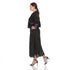 Sleeve Detail Pleated Button Jacket - JK1153 Black